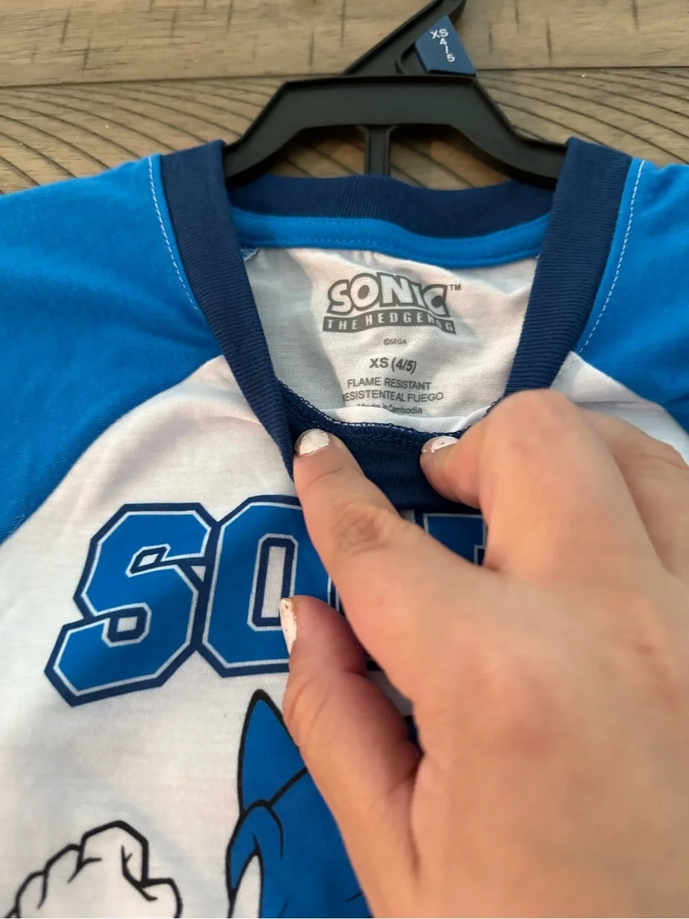 Sonic The Hedgehog nwt smoke